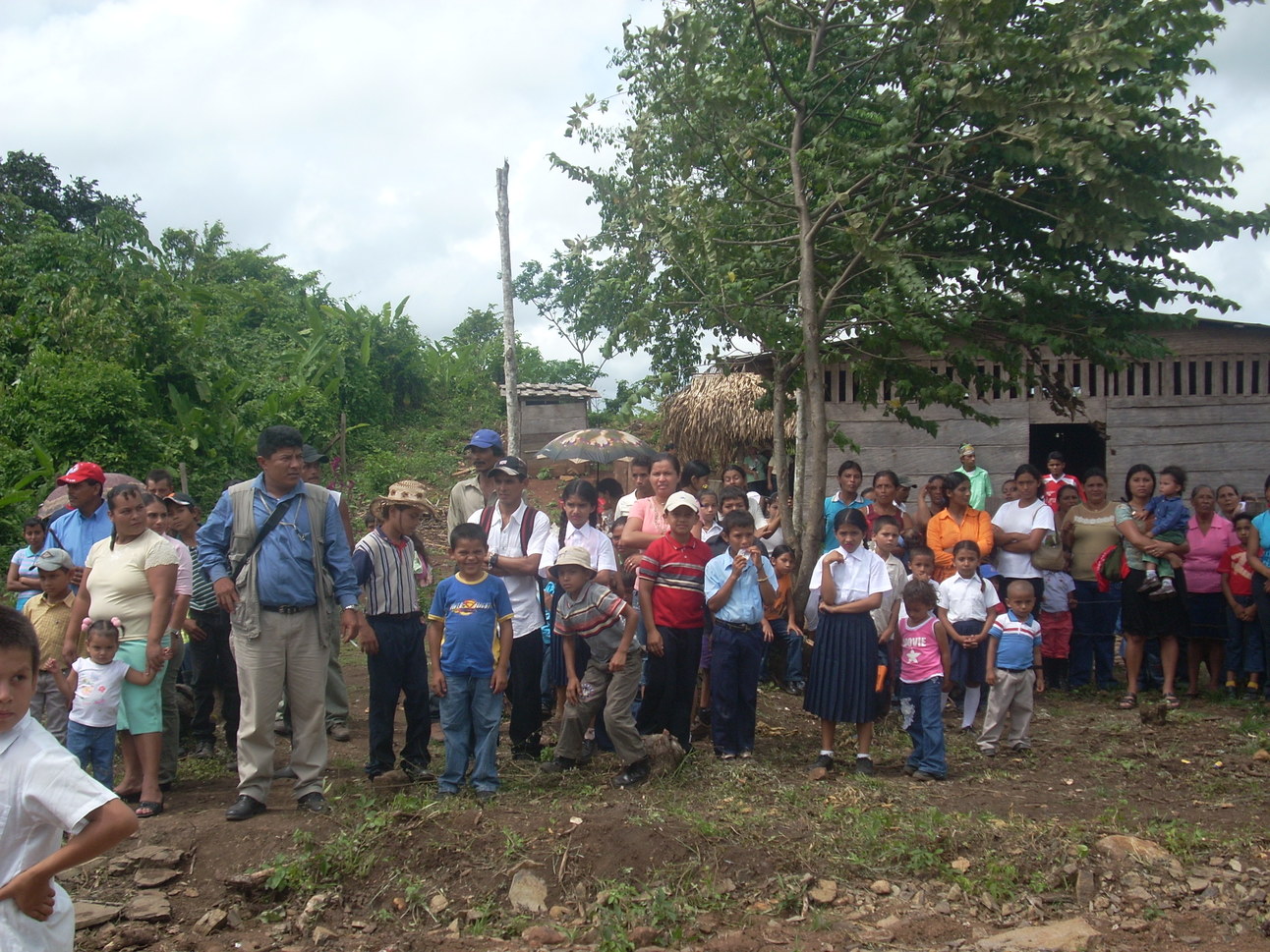 Grup de persones a San Miguelito