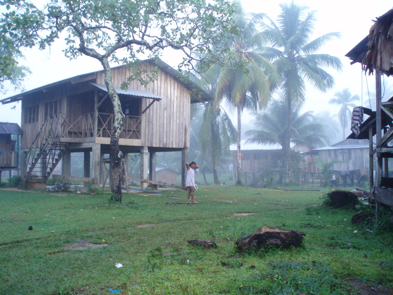 Edifici a la Moskitia hondurenya